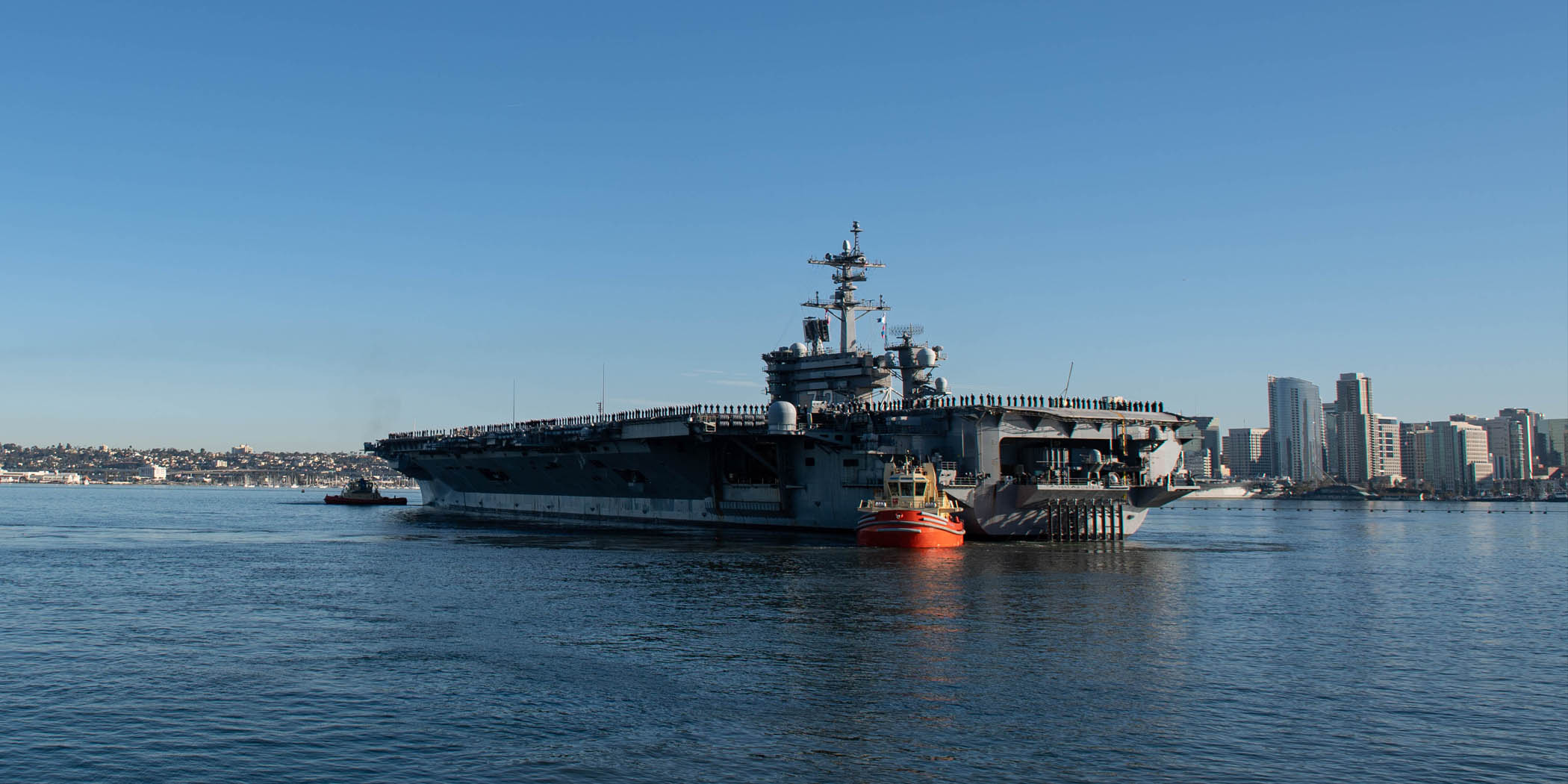 Lincoln Carrier Strike Group Departs for Historic Deployment NNS TO GO