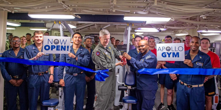 Apollo Gym is Newest Addition to John F. Kennedy (CVN 79) - NNS TO GO